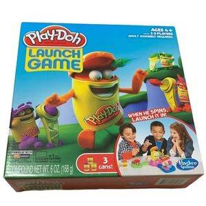 Play Doh Launch Game Spins Comes With 3 Cans Play-Doh